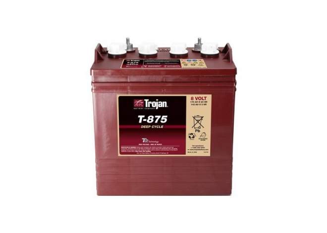  Тяговый аккумулятор "Trojan" T-875 8V 170AH